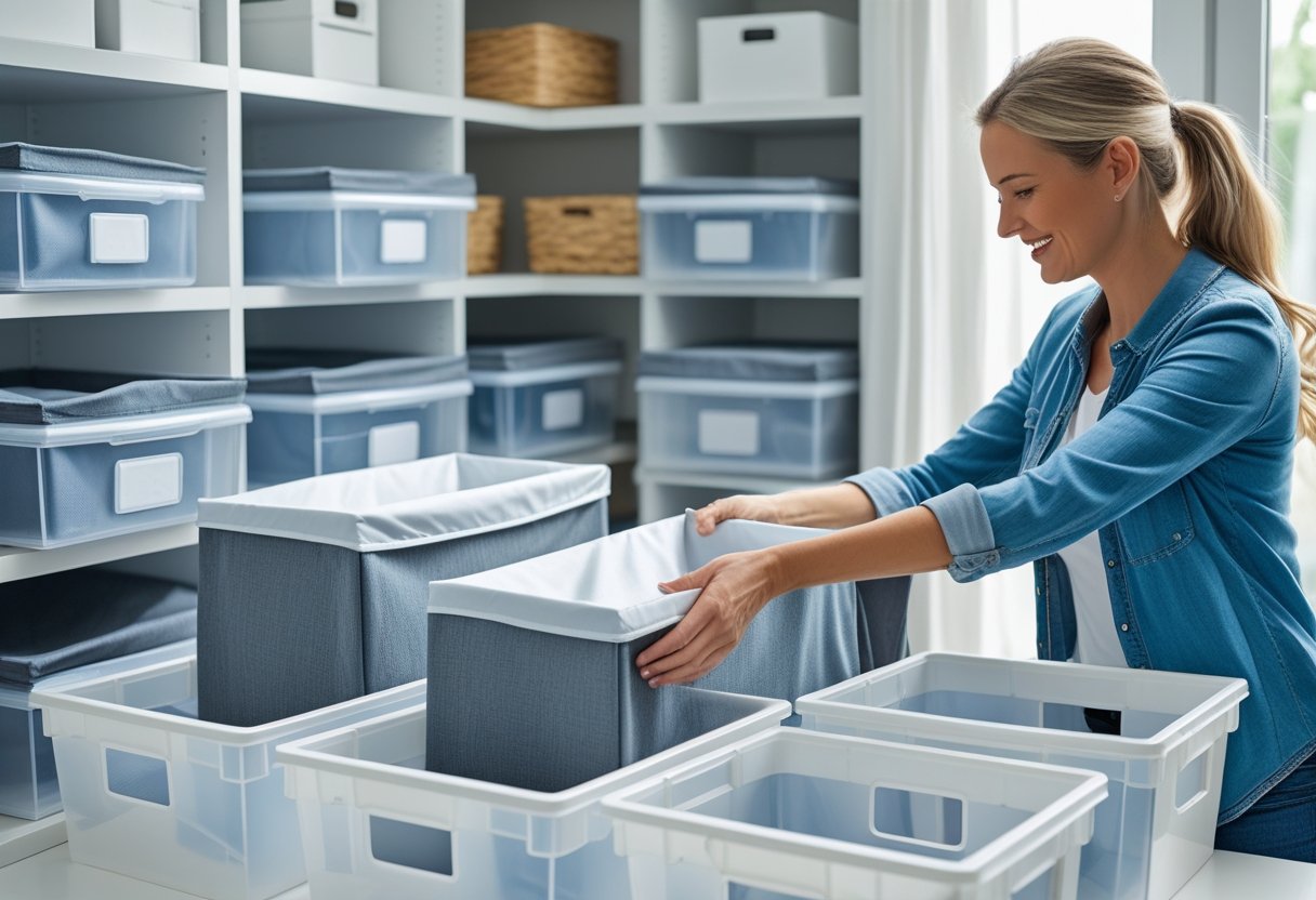 Praktiske løsninger til opbevaring faconlagner til plastkasser